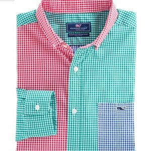 NWT-Men’s XL Vineyard Vines Tucker Shirt